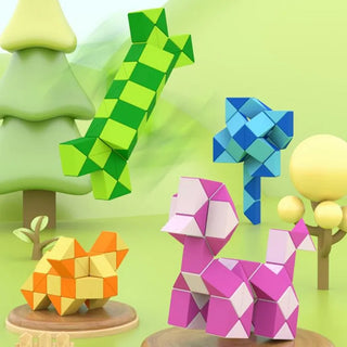 Geometric Magic Cube Puzzle Toy