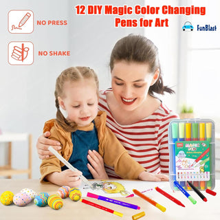 Magic Color Changing Pen - 12 pc set