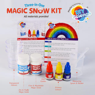 3-in-1 Magic Snow Kit (Blue Box)