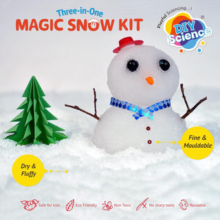 3-in-1 Magic Snow Kit (Blue Box)