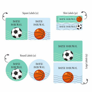 Mixed Labels - Sports PREPAID ORDER