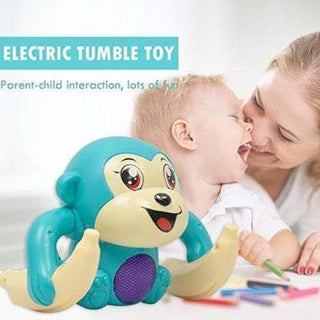 Rolling Monkey Musical Toy for Kids