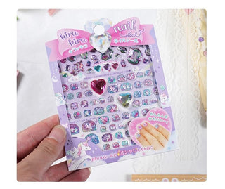 Cute Kawaii Nail Stickers for DIY Nail Art