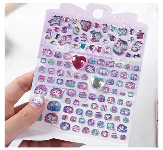 Cute Kawaii Nail Stickers for DIY Nail Art