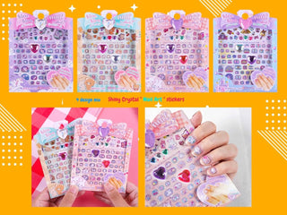 Cute Kawaii Nail Stickers for DIY Nail Art