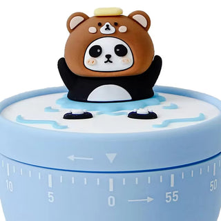 Adorable Panda Design 60-Minute Timer for Multipurpose Use