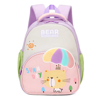 Bear Design School Backpack For Kids