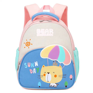 Bear Design School Backpack For Kids