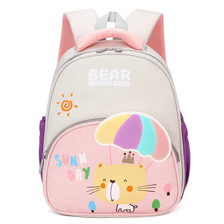 Bear Design School Backpack For Kids