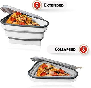 Slice & Store: Pizza Storage Container with 5 Serving Trays