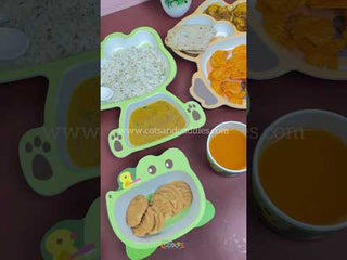 baby dino feeding set