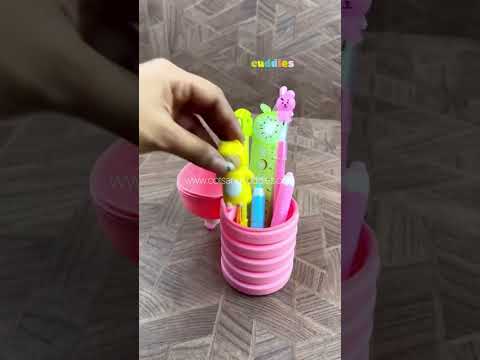 JuzFun Unicorn Pencil Case Water Proof Stationary Purple EVA Pencil Pouch,  Birthday Return Gift – Juzfun Party Store