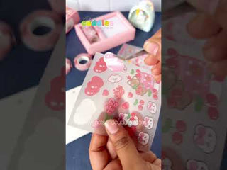 kawai washi tape and sticker