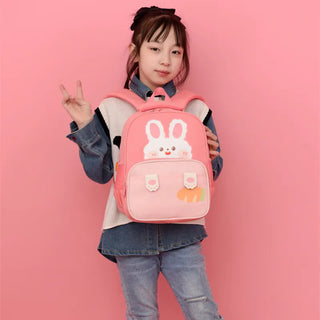 Cute Bunny/Bear Design Kids Backpack for School