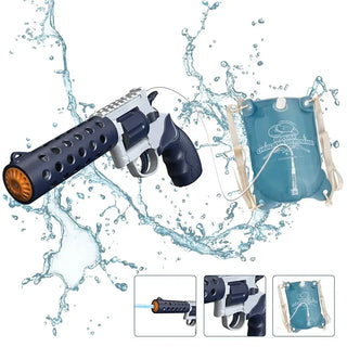 Revolver Electric Water Gun with Bag for Kids