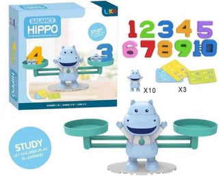 Hippo Balancing: Math and Fun Learning Toy