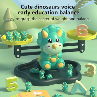 Crown Dino Balancing: Math and Fun Learning Toy