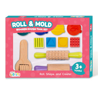 Pretend Play Roll & Mold Set for Kids