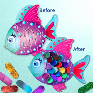 Fabulous Foil Decorations - Sea Animal Craft Kit