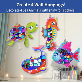 Fabulous Foil Decorations - Sea Animal Craft Kit