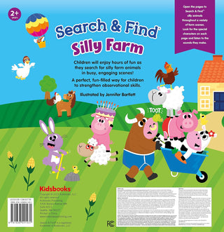 Search & Find Silly Farm Book with 10 Sound