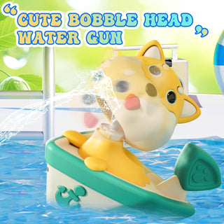 Cute Shaking Head Design Water Gun Toy