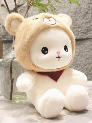 Bear Cap Soft Toy 