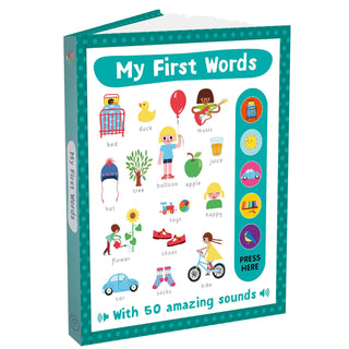 My First Words Board Book with 50 Sound