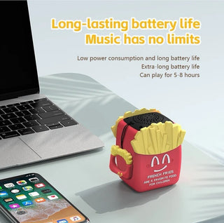 French Fries Design Bluetooth Speaker for Kids