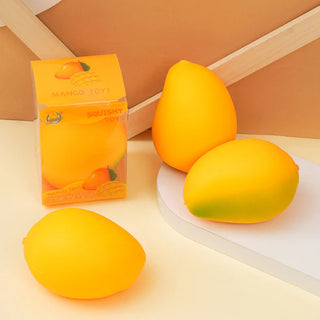 Mango Squishy Toy: Cute and Squeezable Fun for Kids (1pc)