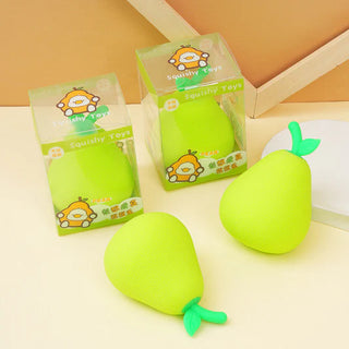 Pear Squishy Toy: Cute and Squeezable Fun for Kids (1pc)