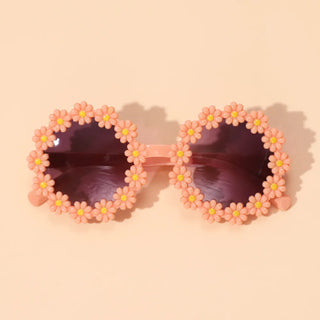 Cute Flower Design Sunglass for Kids 1pc