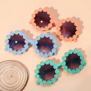 Cute Flower Design Sunglass for Kids 1pc