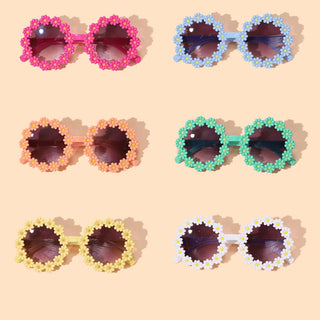 Cute Flower Design Sunglass for Kids 1pc