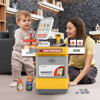 Supermarket Play Set with All Accessories – Interactive Role Play Shopping Toy