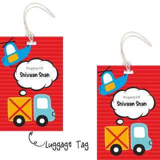 Luggage Tags - Transport - Pack of 2 Tags - PREPAID ONLY