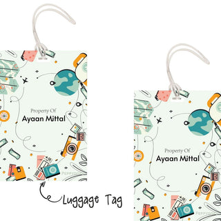 Luggage Tags - Travel - Pack of 2 Tags - PREPAID ONLY