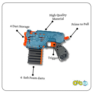 Foam Dart Shooting Toy Gun for Kids