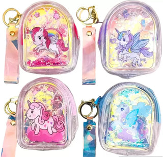 Unicorn Design Holographic Mini Coin Pouch (Random)(1pc)