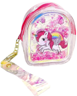 Unicorn Design Holographic Mini Coin Pouch (Random)(1pc)