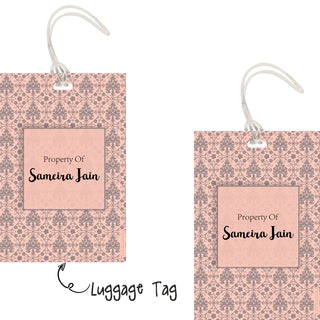 Luggage Tags - Vintage - Pack of 2 Tags - PREPAID ONLY