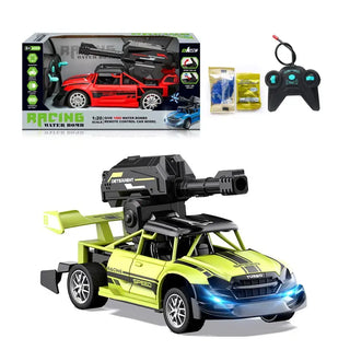 Water Bomb Shooting Remote Control Car for Kids