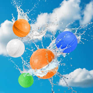 Pack of 12 | Reusable Silicone Water Balloons for Kids & Adults