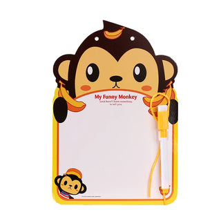 Animal Design Write and Wipe Board for Kids (1pc)