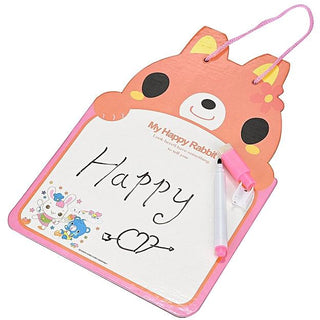 Animal Design Write and Wipe Board for Kids (1pc)