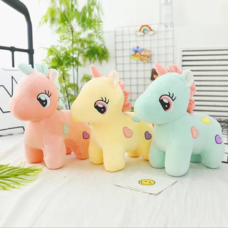 Unicorn Animal Soft Toy for Kids (White Color)