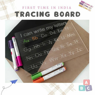 Reusable Alphabet Tracing Board