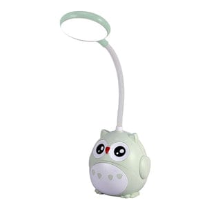 Cute Owl Shape Table Desk Flexible LED Lamp (Without Box)