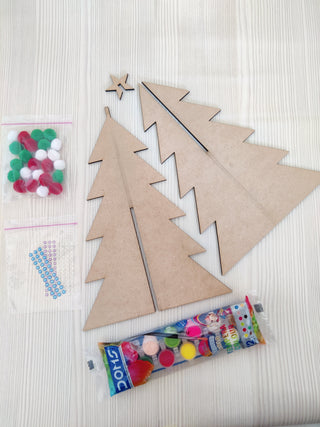 Christmas Tree Painting Art DIY Kit