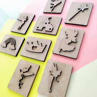 Fairy Theme Dough Stamp Set of 9